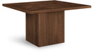 Belinda - Square Oak Veneer Dining Table - Simple Home Plus