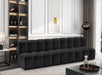 Arc - Faux Leather 3 Seats Modular Sofa - Simple Home Plus