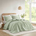 Willow - 3 Piece King Bedspread Set - Sage - Simple Home Plus