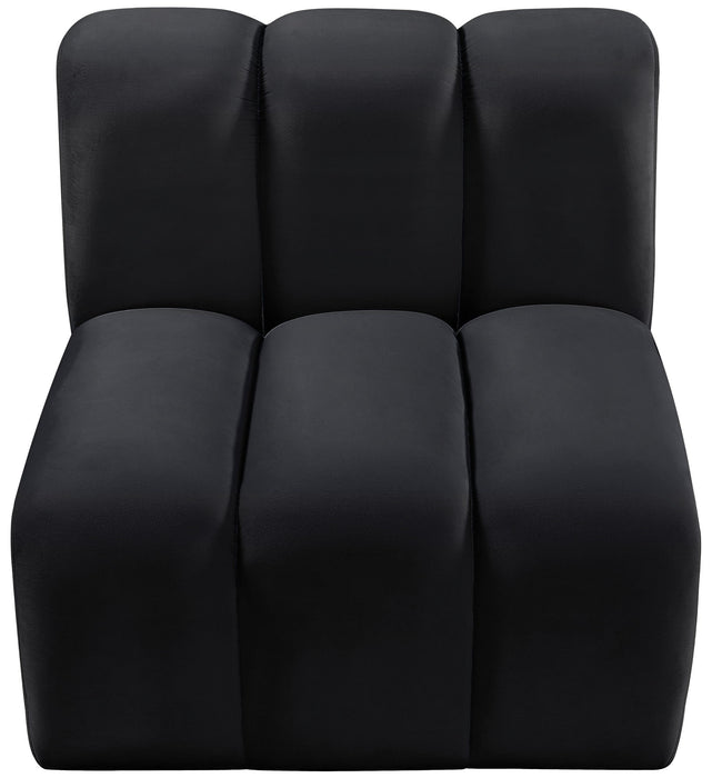 Arc - Velvet Straight Chair - Simple Home Plus