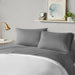 Microfiber - Queen All Season Wrinkle Free Sheet Set - Charcoal - Simple Home Plus