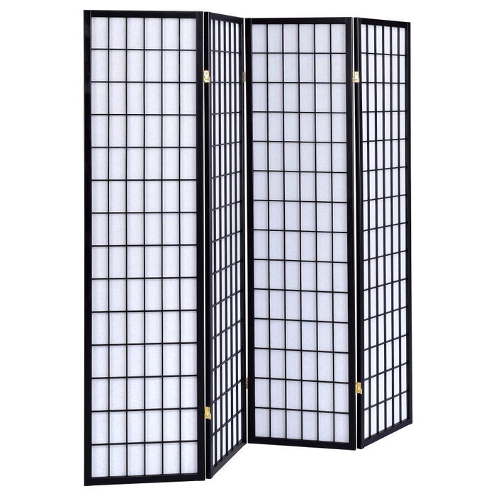 Roberto - 4-Panel Room Divider Folding Shoji Screen - Simple Home Plus