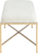 Valley - Bench With Gold Frame - Simple Home Plus