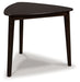 Mallenette - Merlot - Triangle Dining Room Table - Simple Home Plus