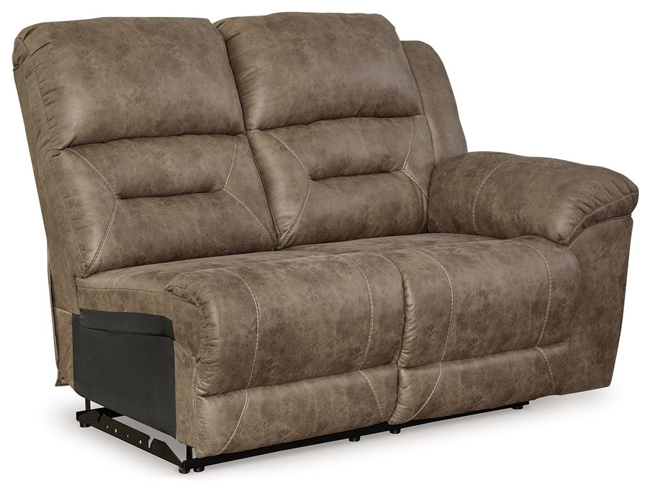 Ravenel - Raf Reclining Power Loveseat - Fossil - Simple Home Plus