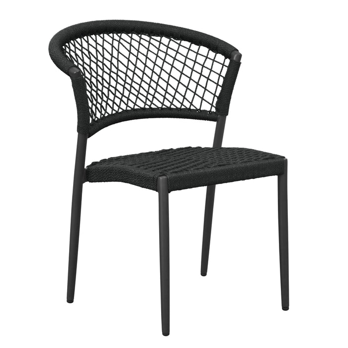 Clarke - 3-Piece Outdoor Bar Set - Black