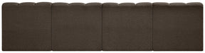 Arc - Boucle Fabric 4 Seats Modular Sofa - Simple Home Plus