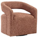 Westhill - Boucle Upholstered Swivel Accent Chair - Simple Home Plus