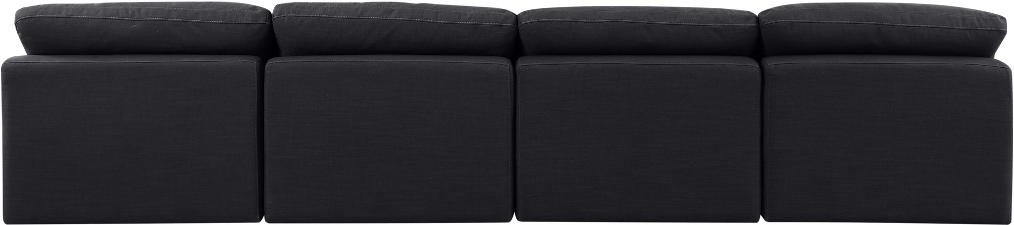 Indulge - Linen 4 Seat Modular Armless Sofa - Simple Home Plus
