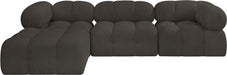 Ames - 4 Piece Fabric Modular Sectional - Simple Home Plus