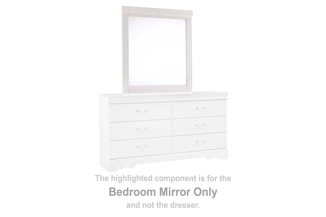 Anarasia - Bedroom Mirror - White - Simple Home Plus
