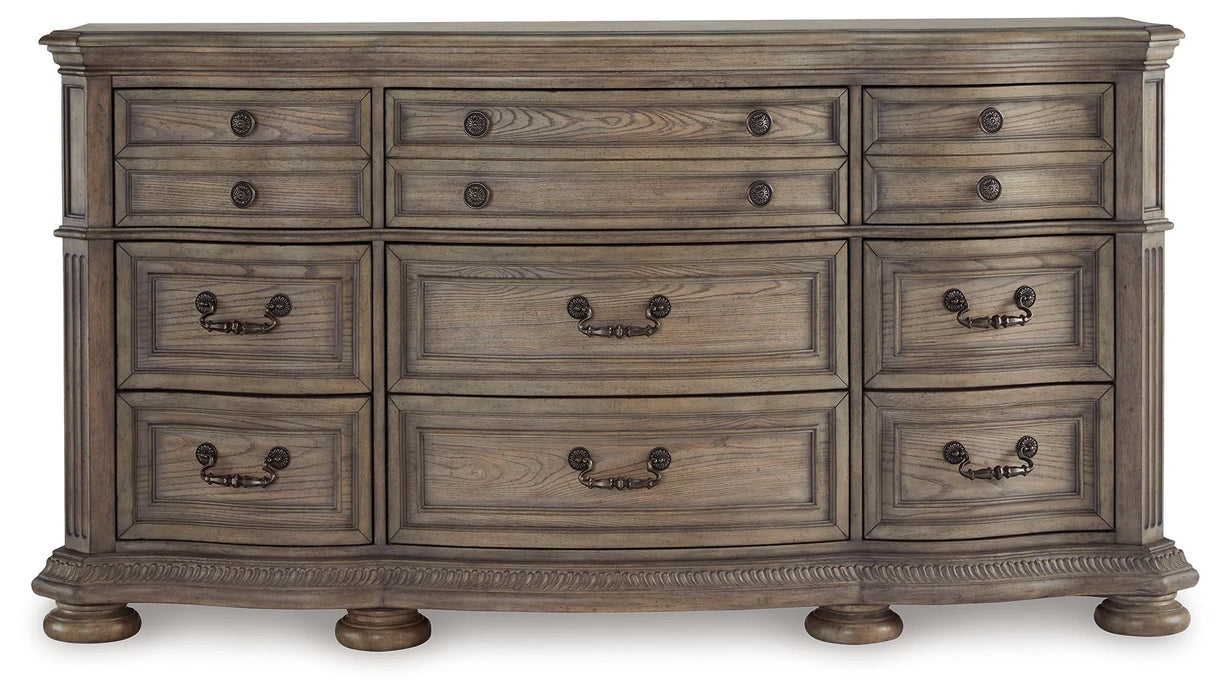 Ardenfield - Dresser - Light Brown AS-IS