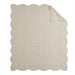Tuscany - Oversized Quilted Throw - Cream - Simple Home Plus