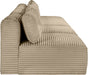Shaggy - Fabric 4 Seat Modular Armless Sofa - Simple Home Plus