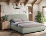 Vaughn - Chenille Bed With Black Base - Simple Home Plus
