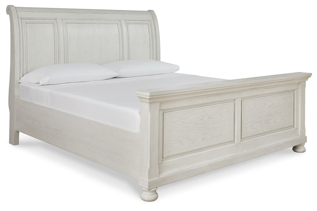 Robbinsdale - Sleigh Bed - Simple Home Plus
