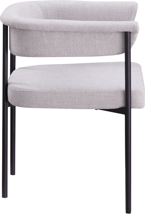 Malin - Linen Dining Chair (Set of 2) - Simple Home Plus