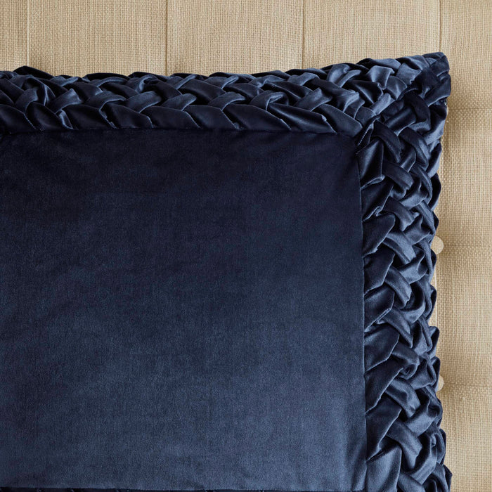 Galleria - Euro Sham - Navy - Simple Home Plus