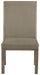Chrestner - Gray / Brown - Dining UPH Side Chair (Set of 2) - Simple Home Plus