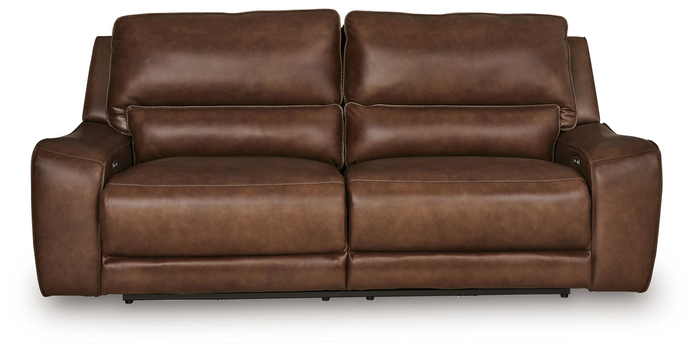 DeepWakes - 2 Seat Power Reclining Sofa With Adjustable Headrest - Simple Home Plus
