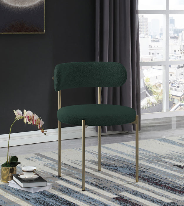 Beacon - Boucle Fabric Dining Chair (Set of 2) - Simple Home Plus