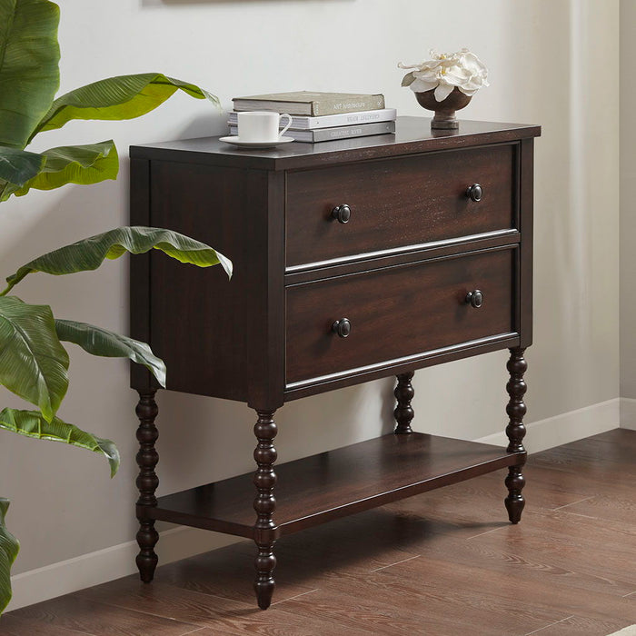 Beckett - 2 Drawer Accent Chest - Morocco Brown - Simple Home Plus
