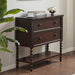 Beckett - 2 Drawer Accent Chest - Morocco Brown - Simple Home Plus