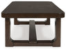 Breckington - Dark Brown - Rectangular Cocktail Table - Simple Home Plus