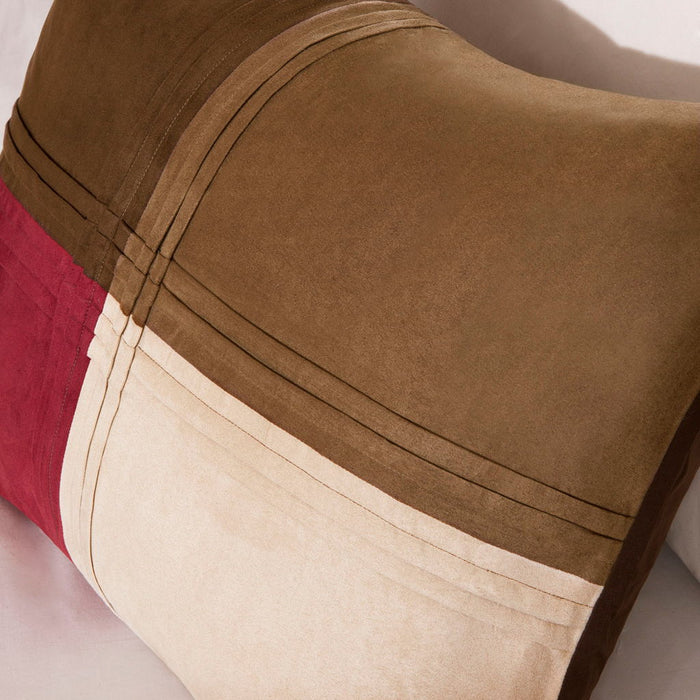 Jackson Blocks - King Piece Comforter (Set of 7) - Red - Simple Home Plus