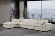Comfy - 5 Piece Linen Modular Sectional With Chaise - Simple Home Plus