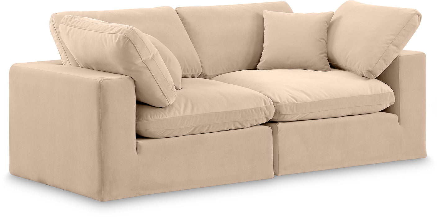 Comfy - Velvet Modular Sofa 2 Seats - Simple Home Plus