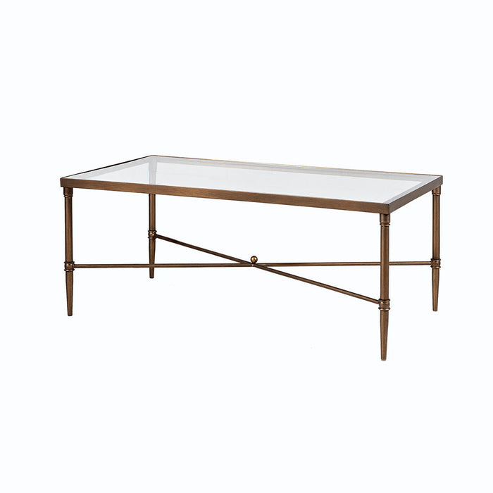 Porter - Rectangle Coffee Table - Bronze - Simple Home Plus