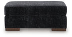 Whitmore Manor - Ottoman - Black Pearl - Simple Home Plus