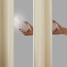 Emilia - Twist Tab Total Blackout Window Curtain - Champagne - Simple Home Plus