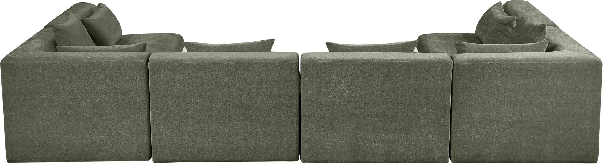 Stellar - 6 Piece Upholstered Modular Sectional - Simple Home Plus