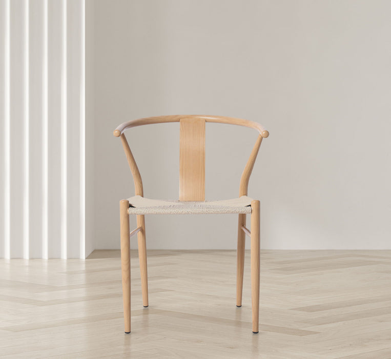 Beck - Hand Woven Rope Dining Chair (Set of 2) - Simple Home Plus