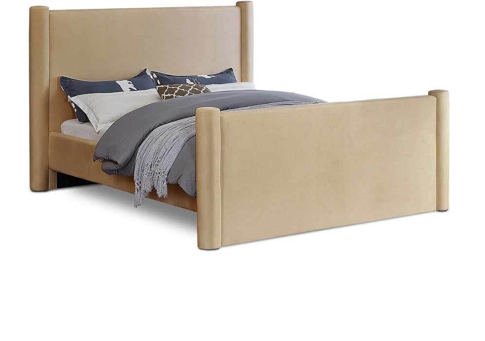 Elias - Velvet Bed - Simple Home Plus