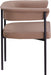 Malin - Faux Leather Dining Chair (Set of 2) - Tan - Simple Home Plus