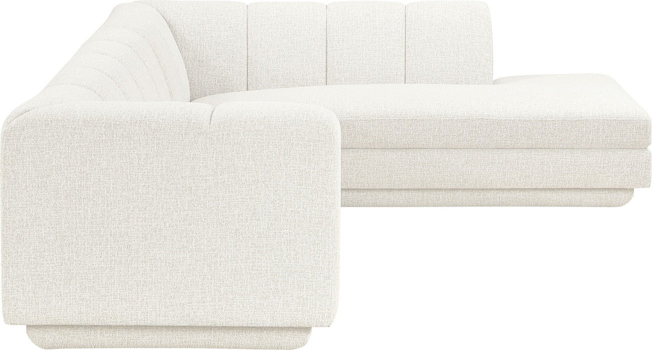 Modari - Sectional - Cream - Simple Home Plus