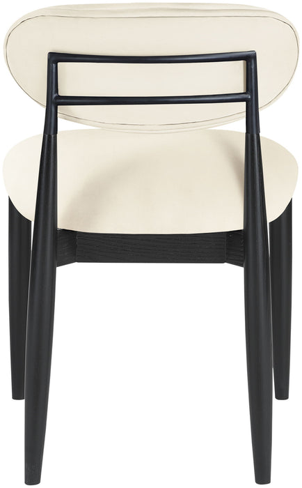 Riccio - Side Chair (Set of 2) - Black Frame - Simple Home Plus