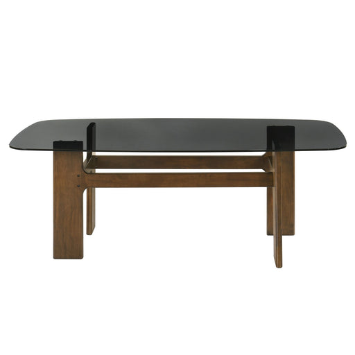 Ileena - Rectangle Wood Dining Table - Walnut - Simple Home Plus