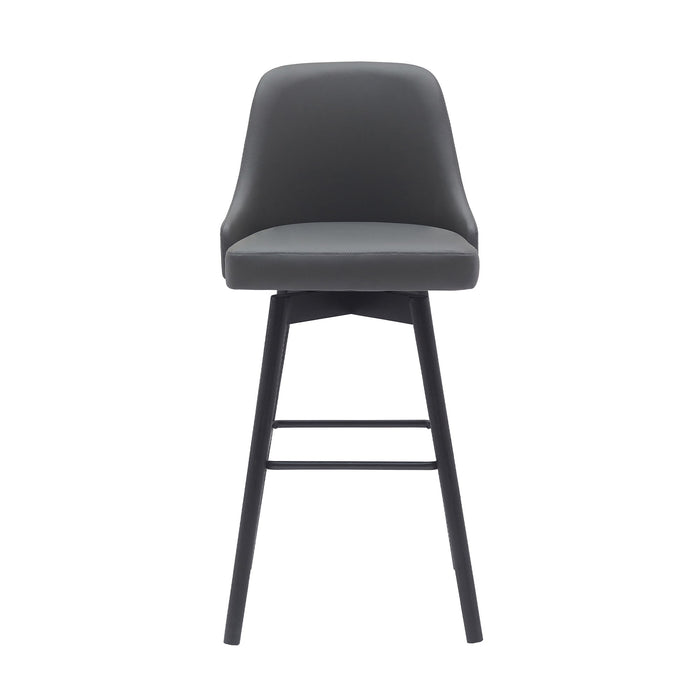 Sicily - Swivel Wood Stool - Simple Home Plus