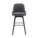 Sicily - Swivel Wood Stool - Simple Home Plus