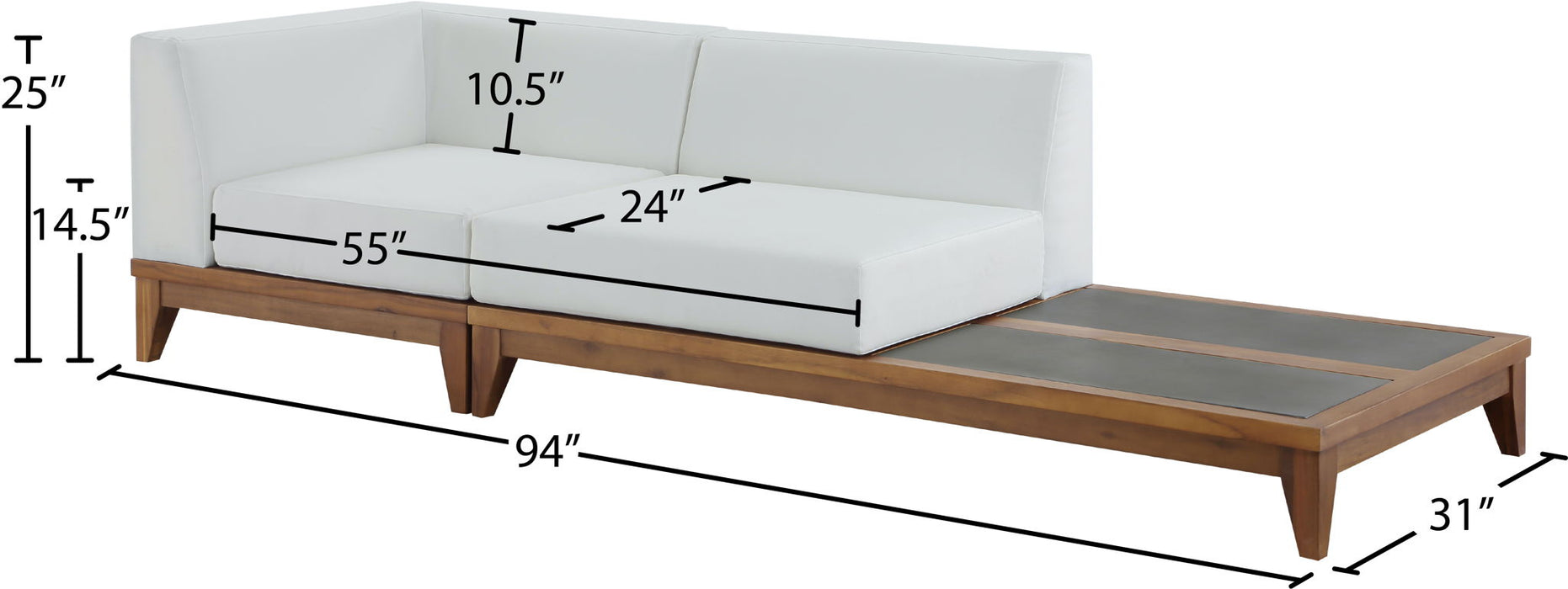 Rio - Modular Sectional - Simple Home Plus