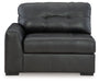 Brindley Pier - Laf Corner Chair - Fog - Simple Home Plus
