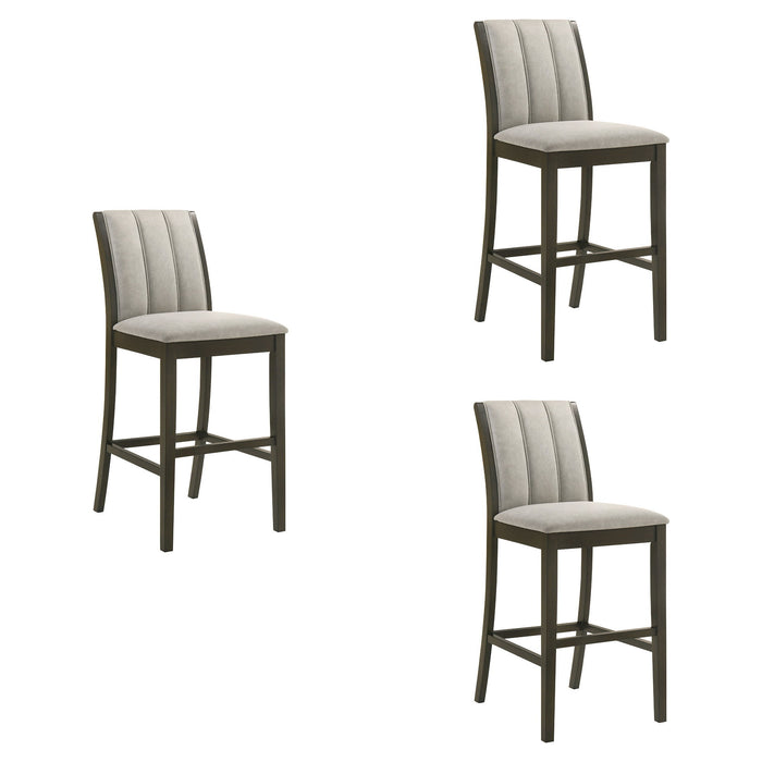 Nolan - 26" Counter Height Rubberwood Barstool - Simple Home Plus