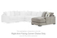 Aslan Court - Raf Corner Chaise - Pebble - Simple Home Plus