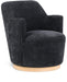 Clarita - Chenille Swivel Accent Chair - Simple Home Plus