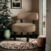 Ambre - Vegan Shearling Fabric Upholstered Accent Chair - Simple Home Plus