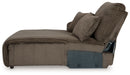 Top Tier - Laf Press Back Chaise - Chocolate - Simple Home Plus